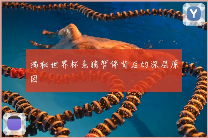 揭秘世界杯竞猜暂停背后的深层原因