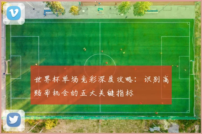 世界杯单场竞彩深度攻略：识别高赔率机会的五大关键指标